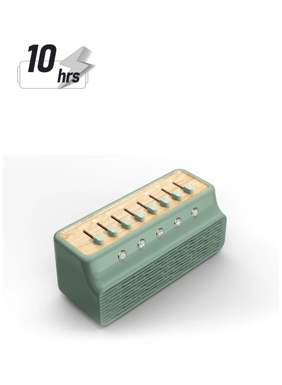 Sleep Sound Machine with Bluetooth Speaker, White…