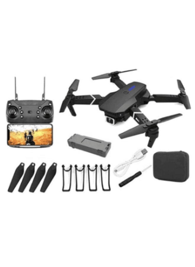 Compare E88 Ayoo 4K Mini Drone with Dual Cameras – Foldable RC Drone for Stunning Aerial Footage, 4K HD Video, WiFi FPV, Long Battery Life, Perfect for Beginners and Enthusiasts – UAE Delivery at KSA Price
