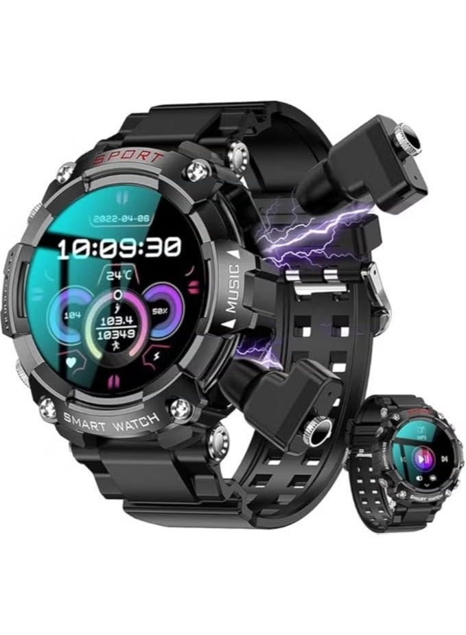Compare Haino Teko ST3 Smart Watch with Bluetooth Speakers – 4GB MP3, Large Round AMOLED Display, Wireless Charging, Stylish & Functional Wearable at KSA Price