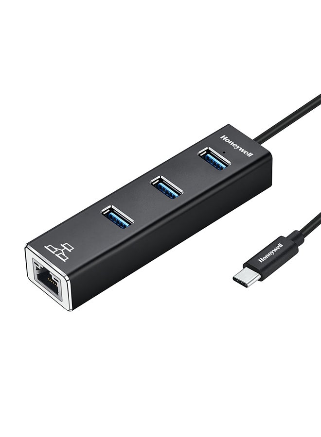 4-in-1 Type C 3.1 to USB 3.0 with RJ45…