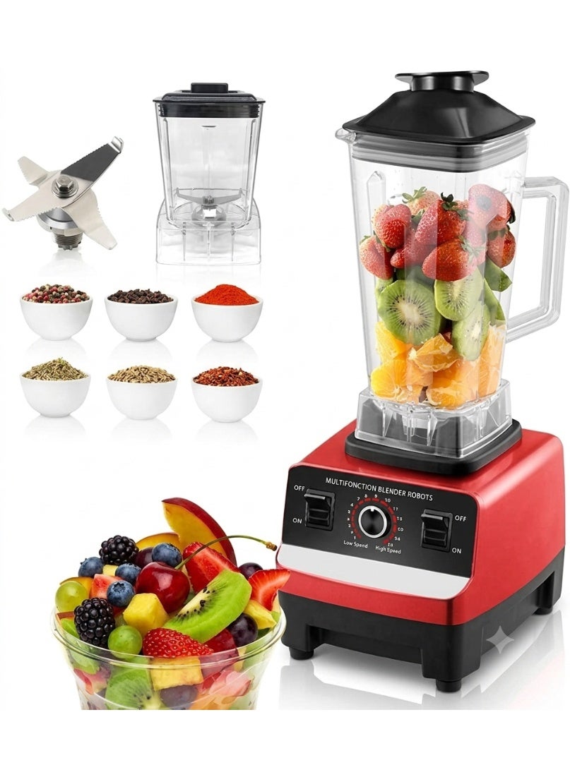 Heavy Duty 2-in-1 Juicer Blender - Powerful Multi-Function…