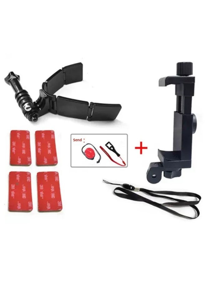 Hinge Sports Camera Motorcycle Helmet Chin Bracket…