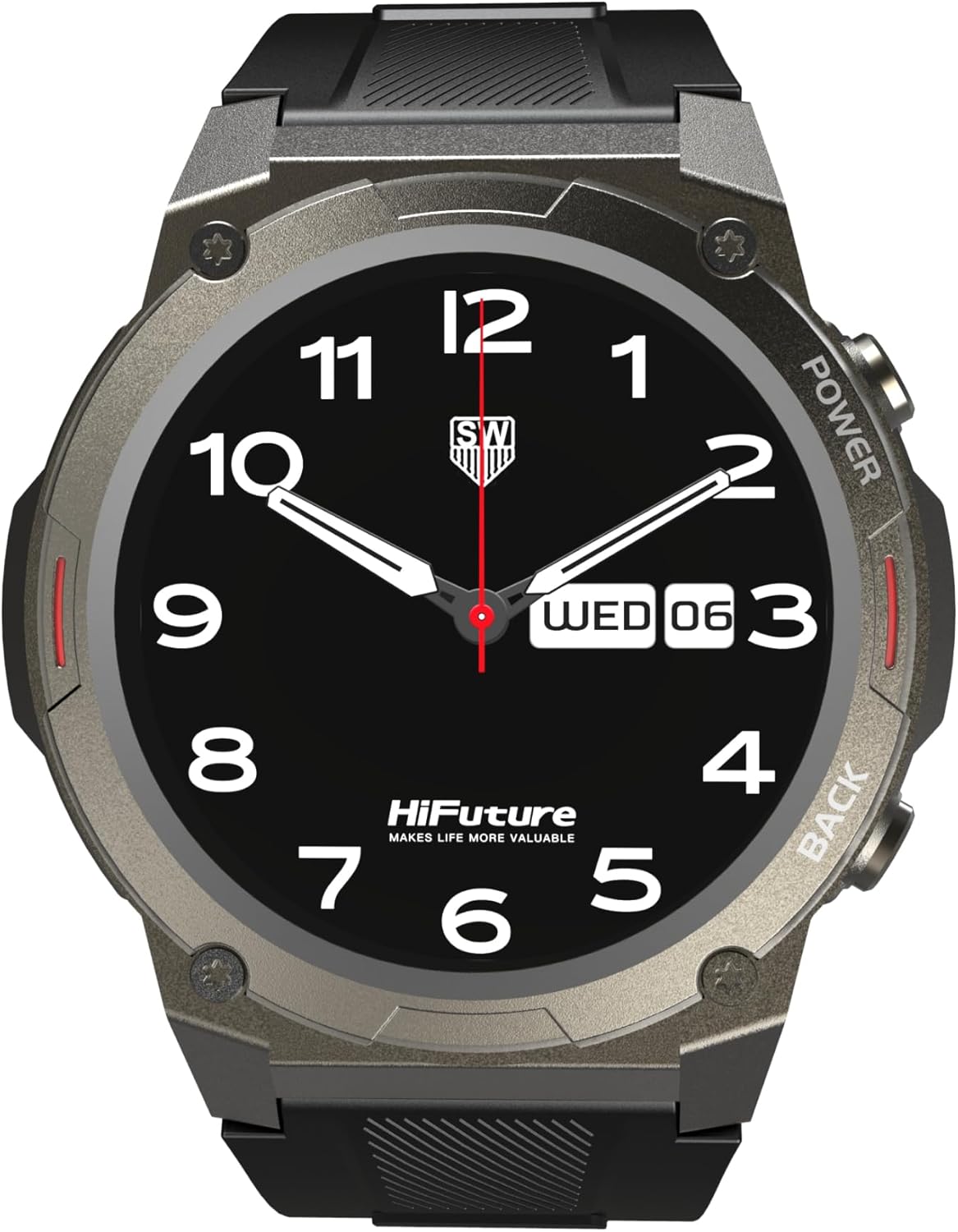 Compare HiFuture FutureGo MIX2 Bluetooth Calling Smartwatch  Black at KSA Price