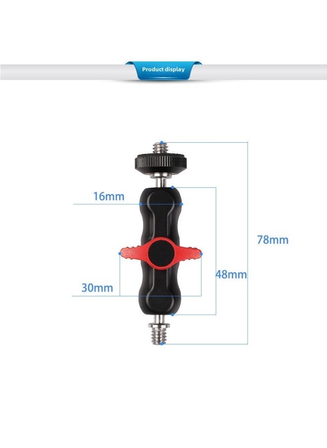Double Ball Head Universal Bracket SLR Camera Monitor…
