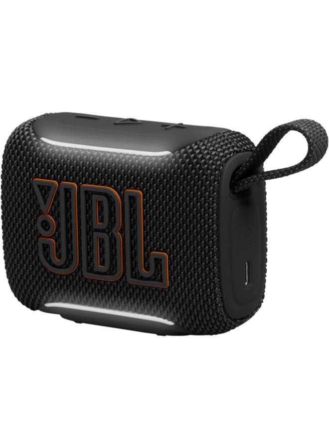 Compare JBL Go 5 Portable Bluetooth Speaker with Ambient Edge Lighting, IP68 Waterproof & Dustproof, 10H Playtime, AirTouch Stereo Pairing, Auracast™, USBC Lossless Audio – Compact & DropProof, Black at KSA Price