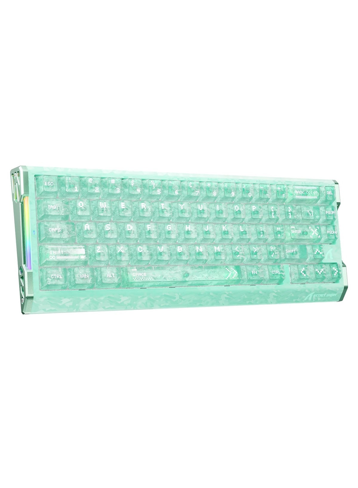 R68HE Carbon Fiber 8000Hz Rapid Trigger Keyboard,…