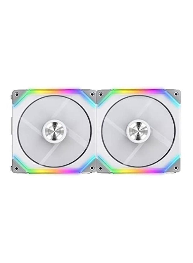 Lian Li Uni Fan Sl140 Double Pack White With…