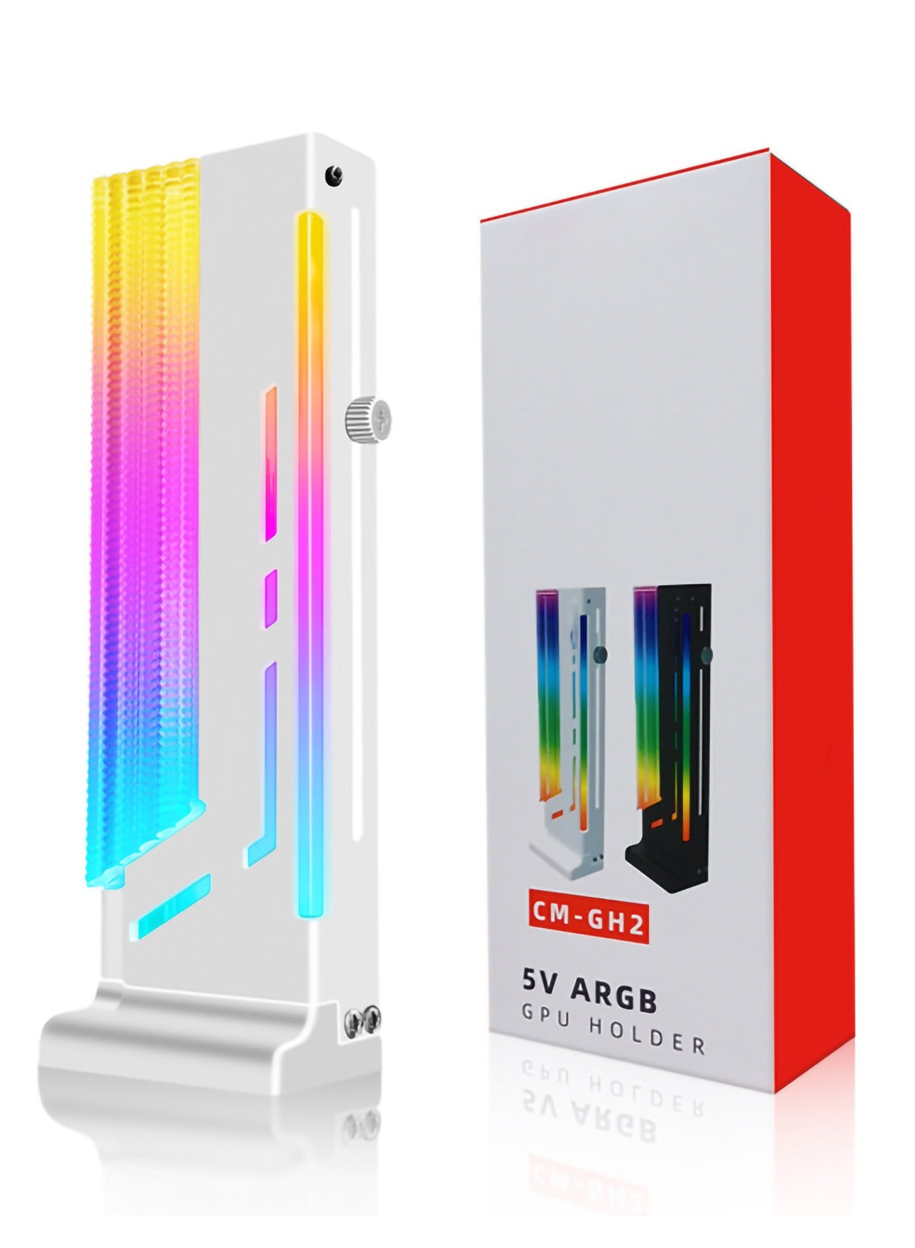 ARGB 3 Pin GPU Support Bracket, GPU Holder…