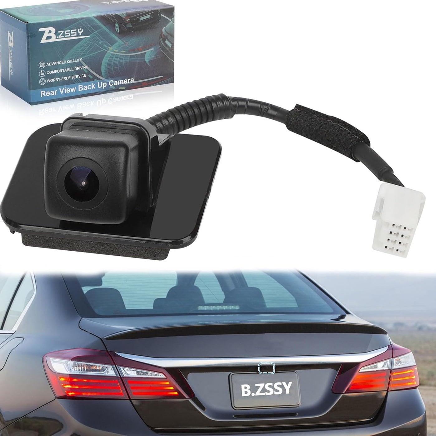 Compare B.ZSSY Back Up Rear View Camera for 20142017 Honda Accord EXL Sedan at KSA Price
