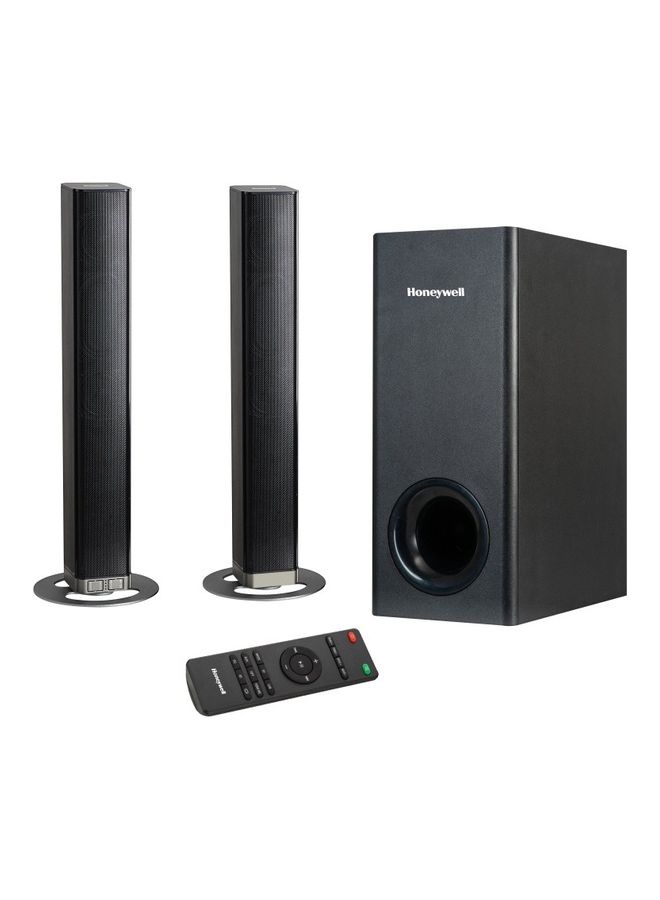 Compare Trueno Duo, Convertible Multimedia Speaker System With Wireless Subwoofer, Premium 2.1 Stereo Sound And Bluetooth 5.0 HC000255AUDSBU1000BLKUK Black at KSA Price