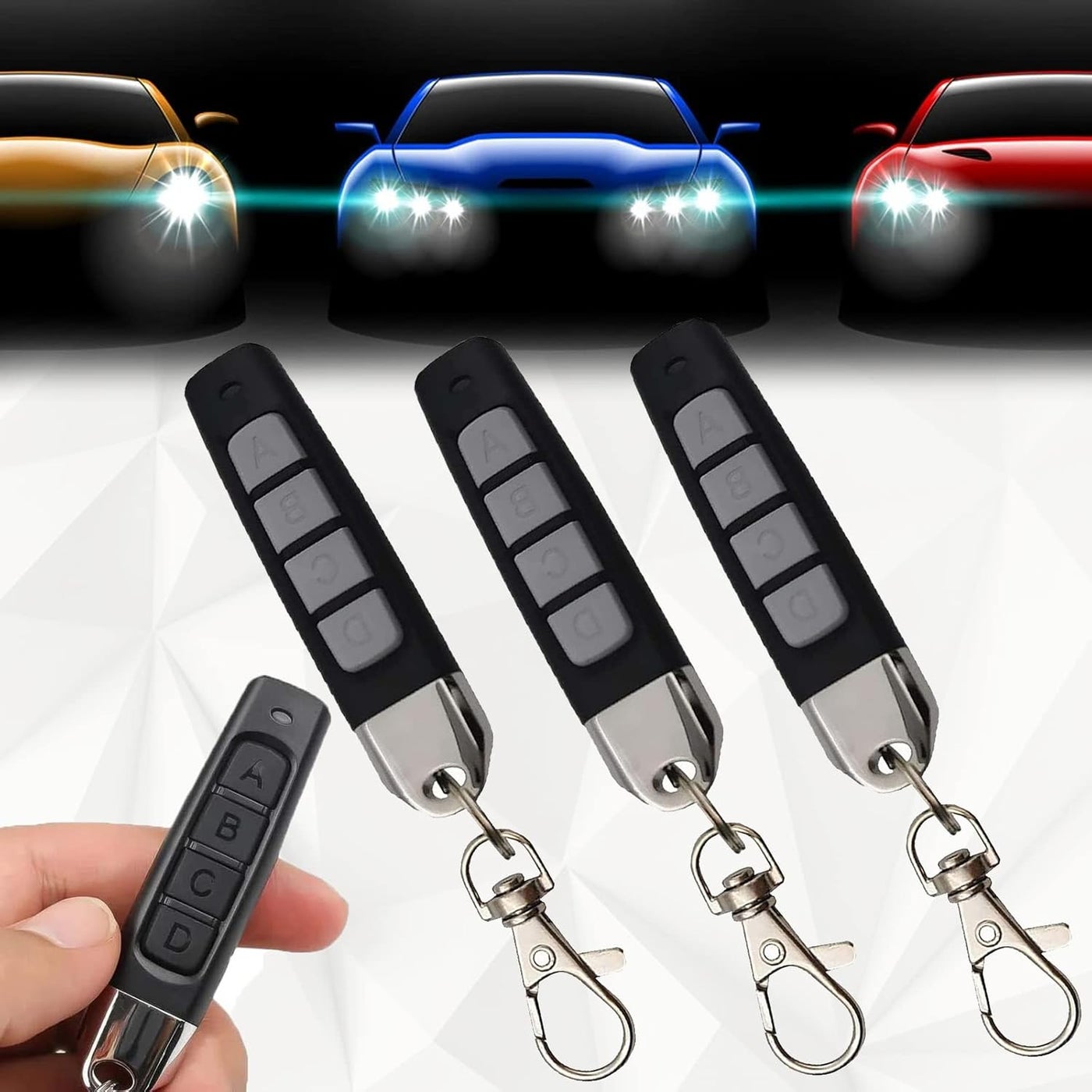 Remote Control Duplicator for Cars, 4-in-1 Remote…