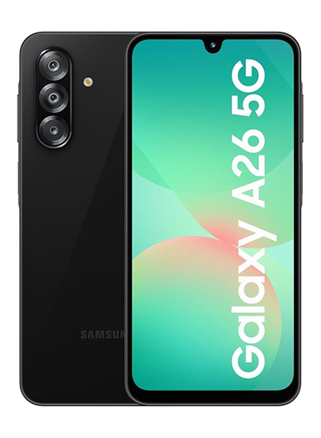 Galaxy A26 Dual SIM Black 6GB RAM 128GB…