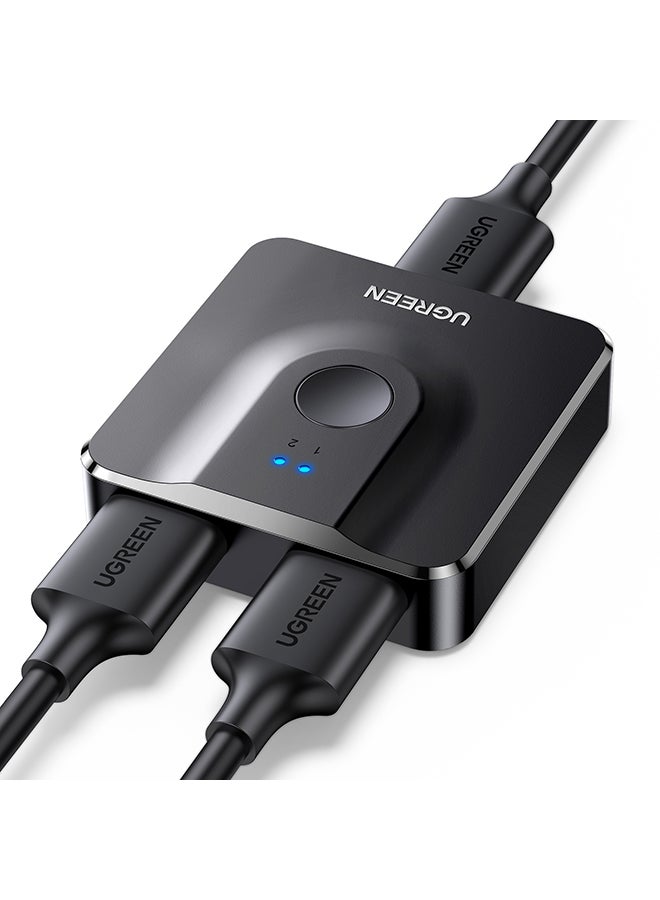 Compare 2In1 Out HDMI Switch, BiDirectional HDMI Splitter, Easy Switch HDMI Selector Support 4K, HDR, 3D, HDCP For TV Box, PS4, Laptop, PC HDTV Projector, Display Monitor Black at KSA Price