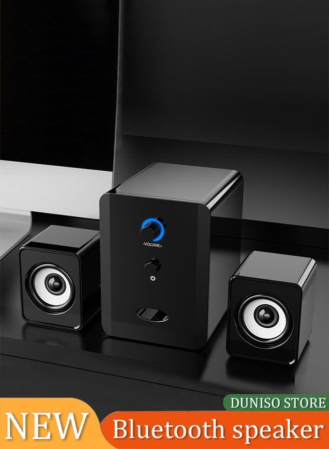 Computer speaker, home desktop Bluetooth speaker three…