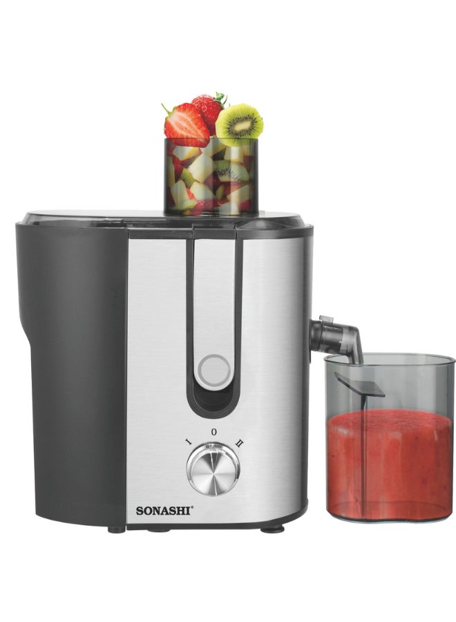Juice Extractor with 2 Speeds - 1.2L Large Pulp…