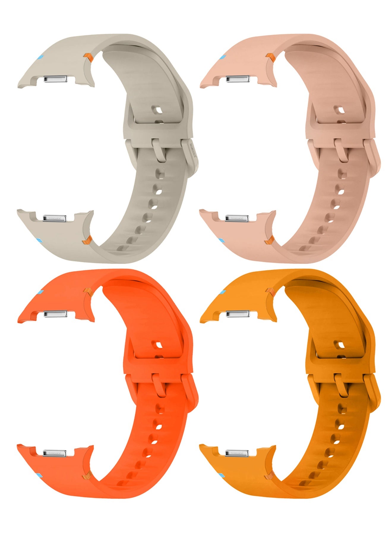 4Packs Sport Band for Galaxy Watch 8 40mm 44mm…
