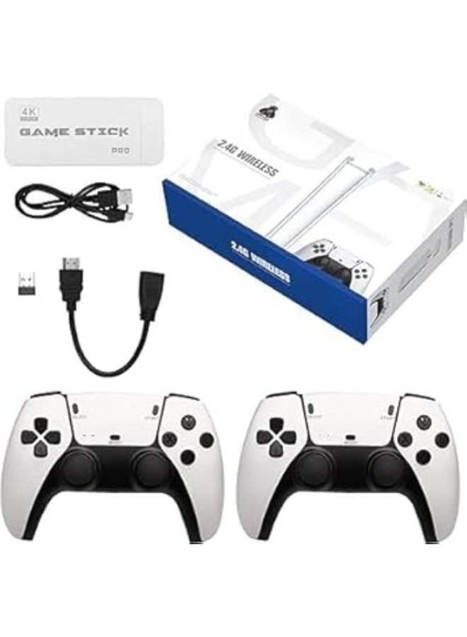 Compare Wireless Retro Game Console: HD 4K Classic Mini Arcade with 23 Emulators, HDMI Output  64G, for Adults and Kids at KSA Price