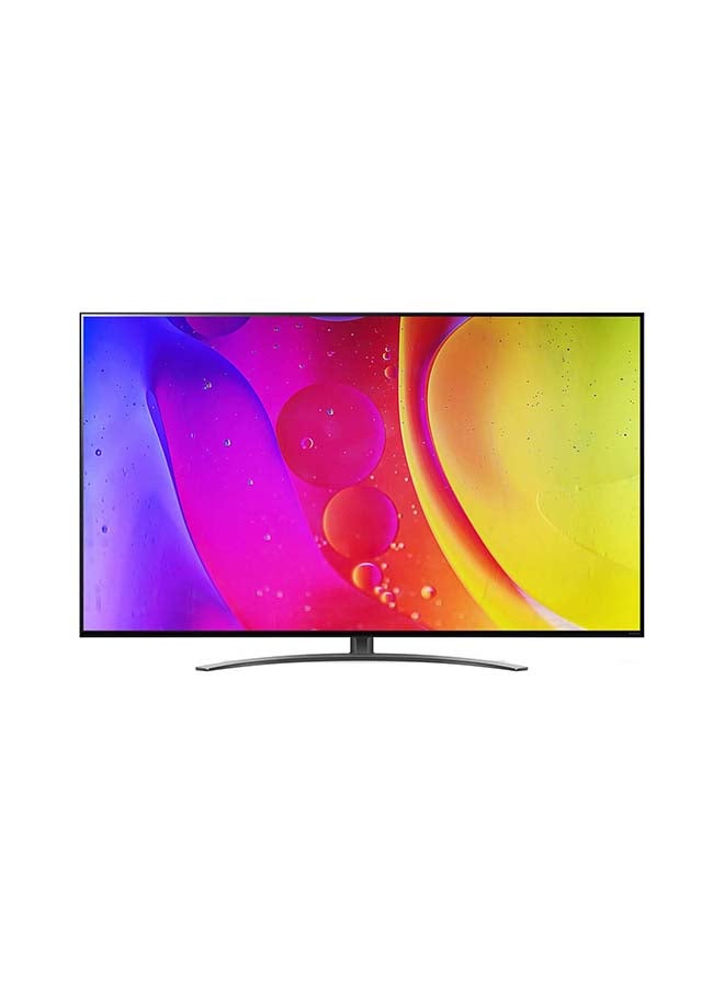 Compare NanoCell TV 75Inch NANO84 Series, Cinema Screen Design 4K Active HDR WebOS Smart AI ThinQ Local Dimming  75NANO846QA Black at KSA Price