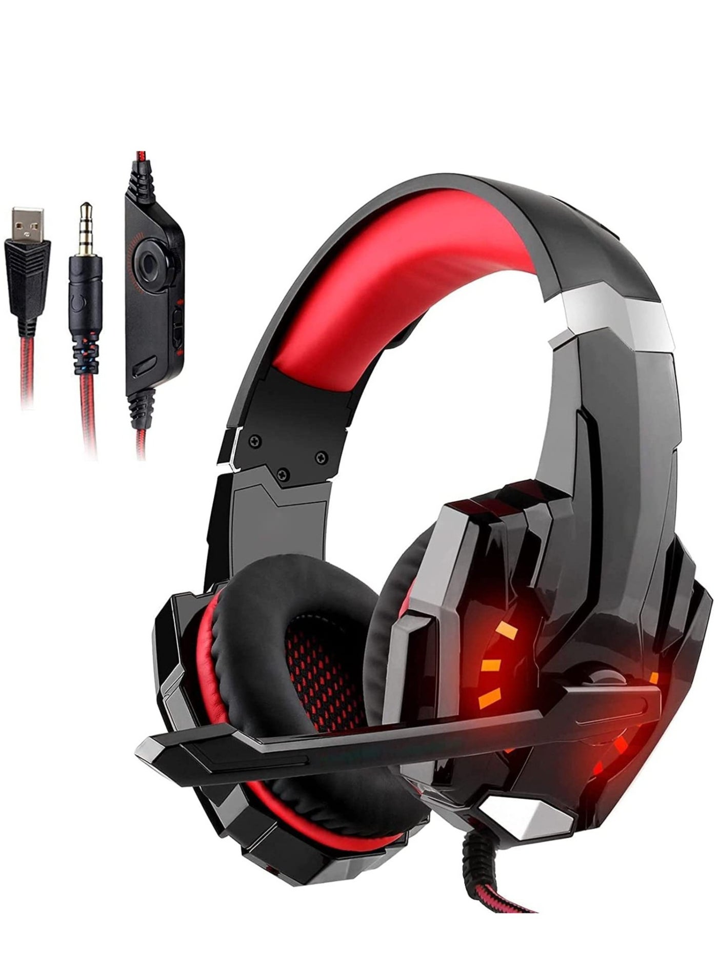 G2000 Gaming Headphones, Bass, Stereo, Wired, with…