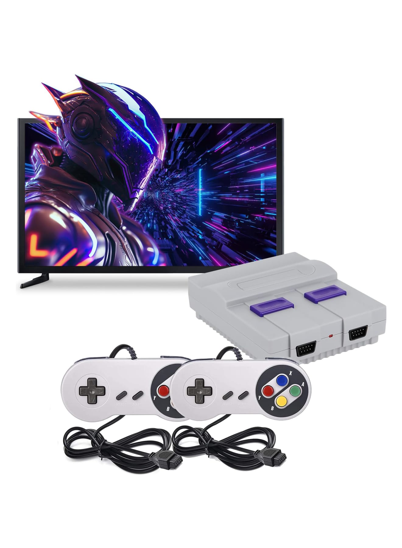 Excefore Classic Retro Mini Game Console, Built-in…