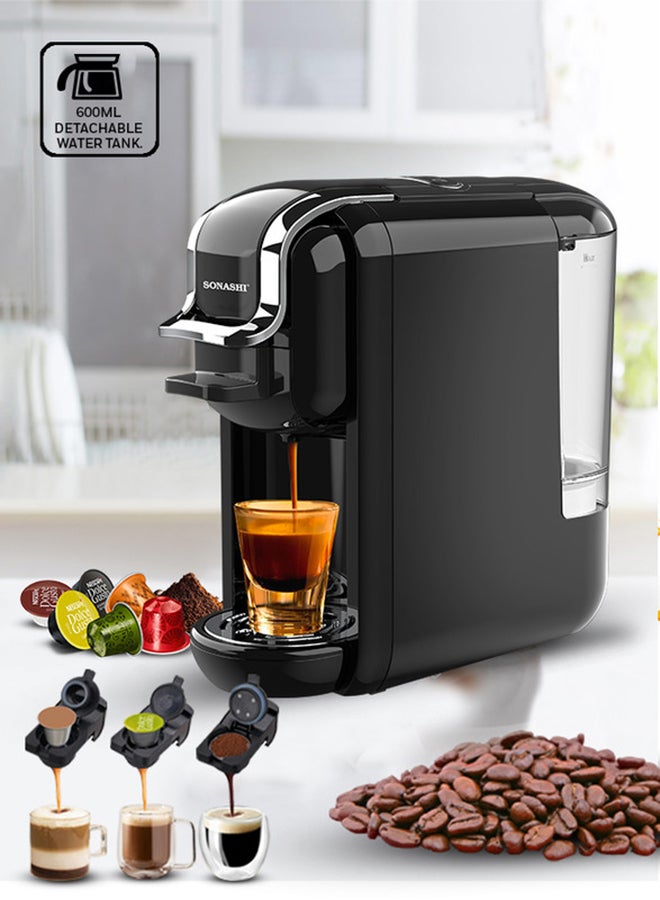 3 in 1 Multifunction Espresso Coffee Machine…