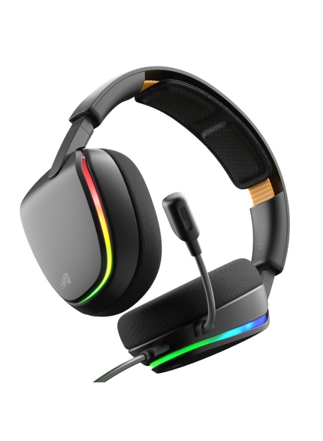 Compare GLORIOUS GHS Eternal RGB  Stereo RGB Gaming Headset for PC, PS5, PS4, Switch  Specially Tuned Driver, Adjustable Detachable Microphone, USBC  Durable, All Day Black at KSA Price