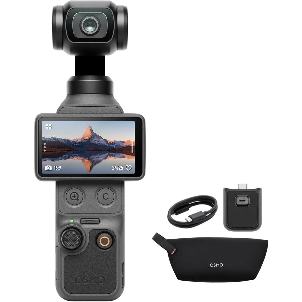Compare SRHFOsmo Pocket 3 Creator Combo Kit: 4K120fps Gimbal Camera with 1Inch Sensor, ActiveTrack 6.0, Mic 2, and Enhanced StabilizationDRG at KSA Price