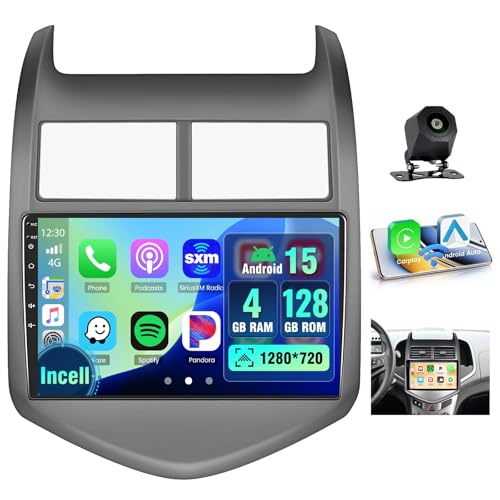 4128G Android 15 Radio for Chevy Sonic 2011…