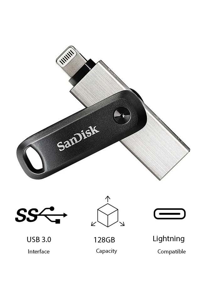 Compare 128 GB iXpand Flash Drive Go  USB3.0 + Lightning  for iPhone, iPad, and Mac computers USB Type C Read Speed90 MBps Write Speed 70 MBps SDIX60N128GGN6NE at KSA Price