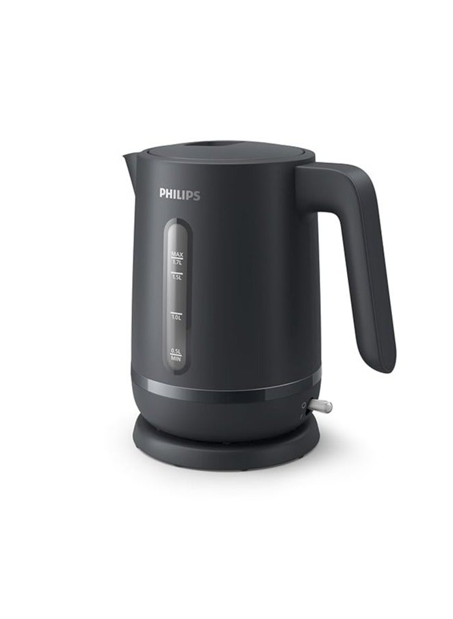 Compare Essentials Collection Kettle 1000 Series 1.7 L 1800 W HD9314 Charcoal Grey at KSA Price
