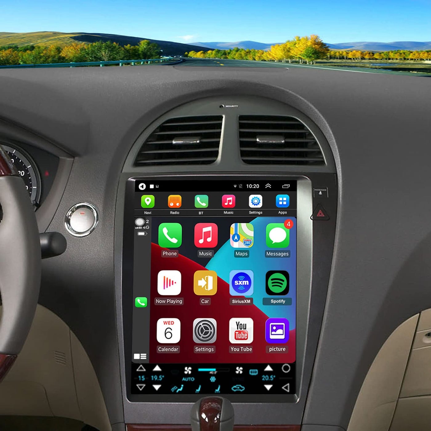 Compare for LEX ES350 Radio Upgrade 20072012Android Stereo ReplacementIPS Touch ScreenQuadcore CPU2G RAM 32G ROMBuild in Wireless carplayAndroid Auto at KSA Price
