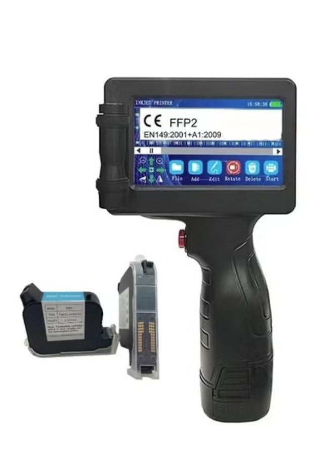 Handheld Inkjet Printer+Ink Cartridge, Portable Inkjet…