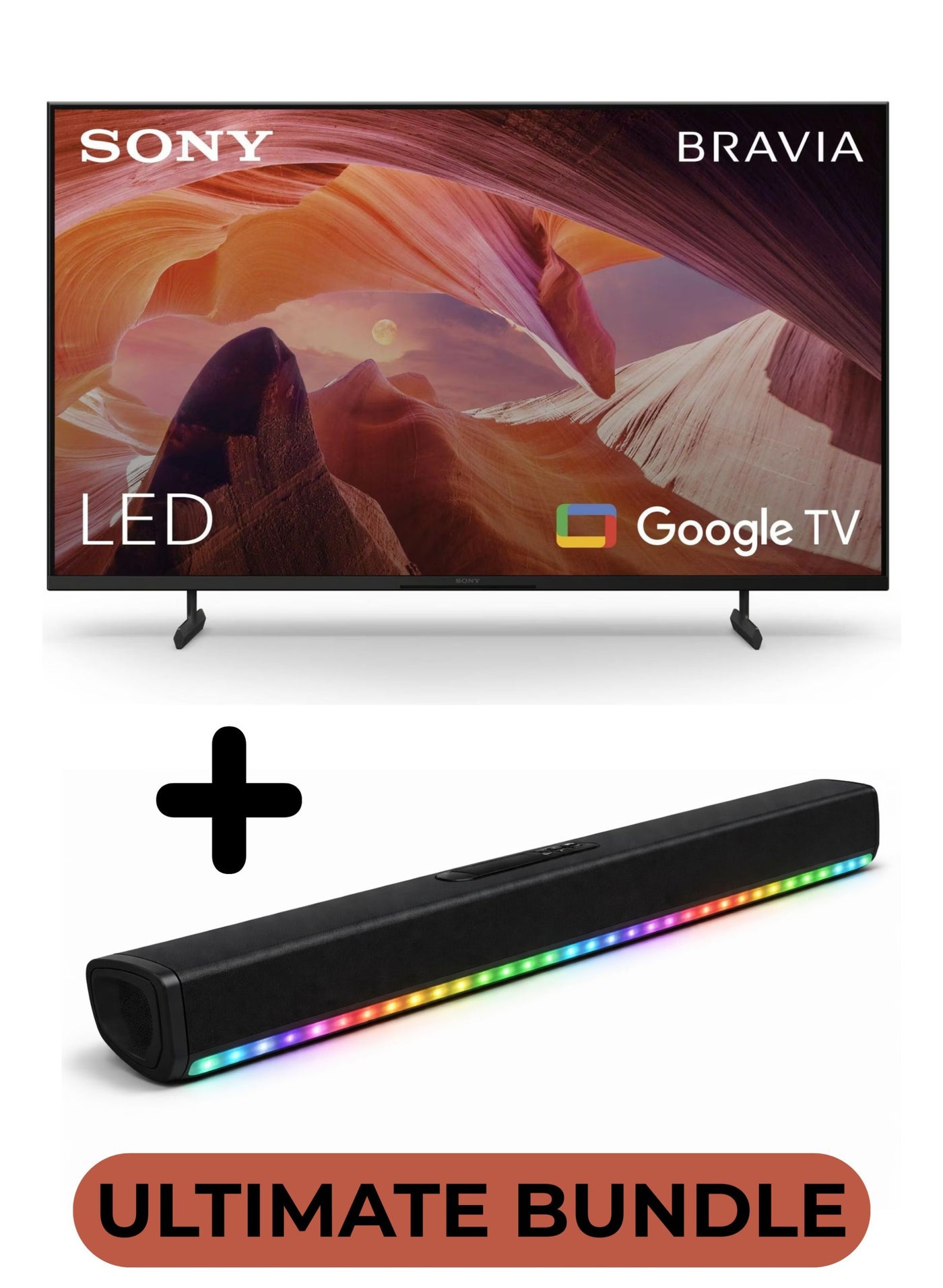 Bundle Of Bravia 50-Inch X80L 4K UHD Smart…