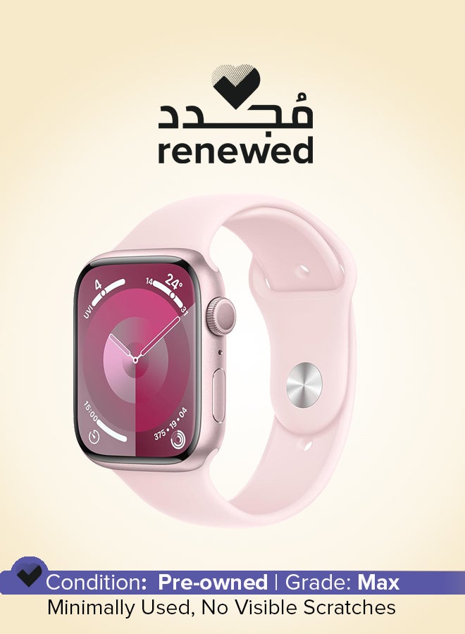 Renewed - Watch Series 9 GPS 41mm Pink Aluminium…