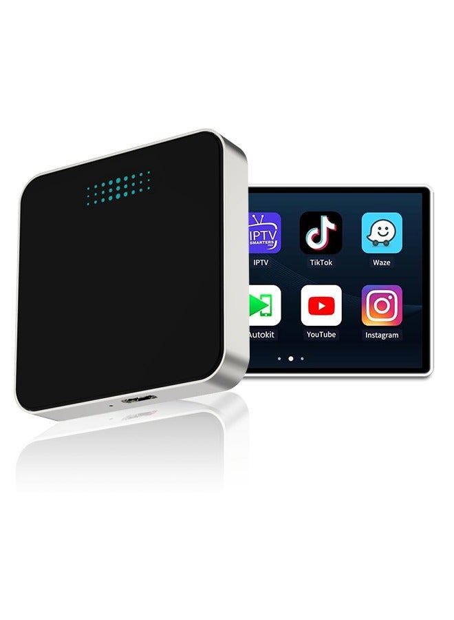 Android Auto CarPlay Ai Box Wireless Adapter,…