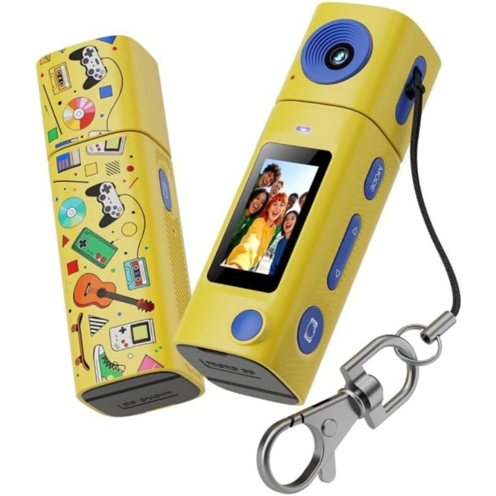Mini Keychain Digital Camera:2K Digital Mini Camera…