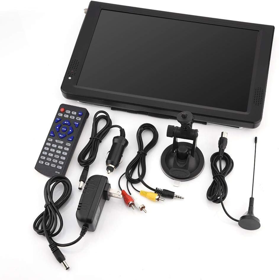 Compare Portable Digital Television, ATSC 1080P HD USB Television Video Player Support MKV, MOV, AVI, WMV, MP4, FLV, MPEG14, RMVB Video Format and MP3 for Car Outdoor Use 12 inch at KSA Price