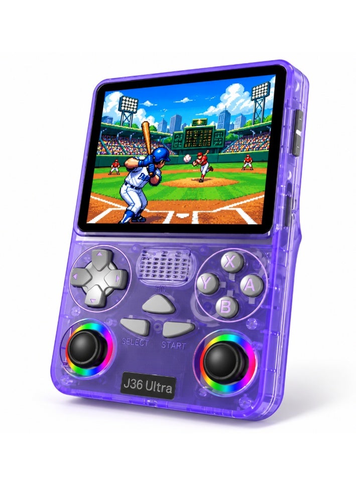 J36 Ultra Handheld Retro Gaming Console with 3.5
