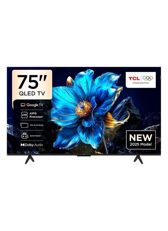 75 Inch 4K QLED, Google TV, Dolby Atmos,…