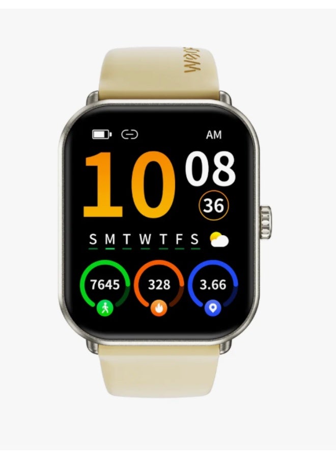 Compare Smart Fitness Watch  Bluetooth Calling  Waterproof  Heart Rate Monitor at KSA Price
