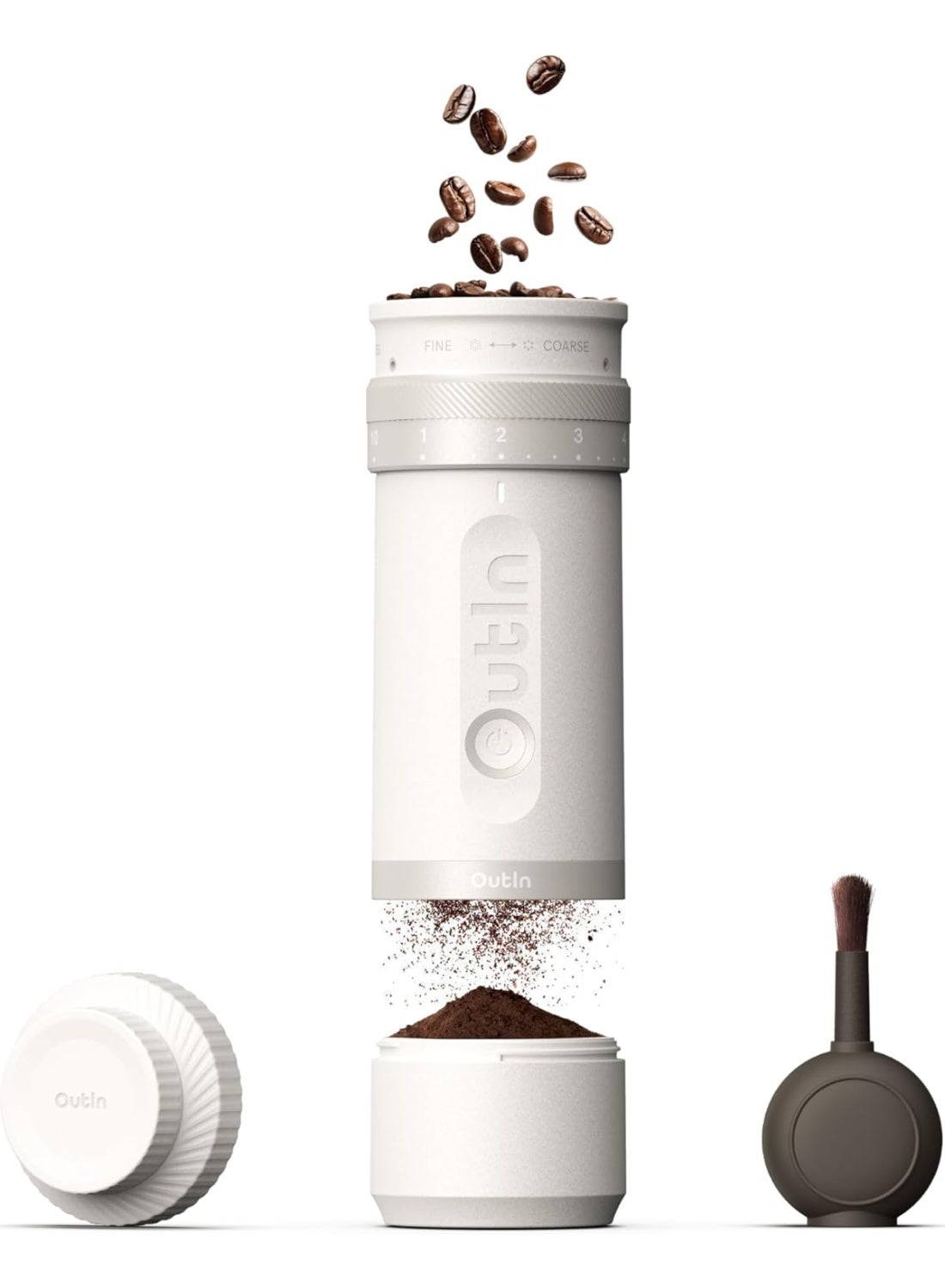 OutIn Fino Portable Electric Coffee Grinder -Sand…