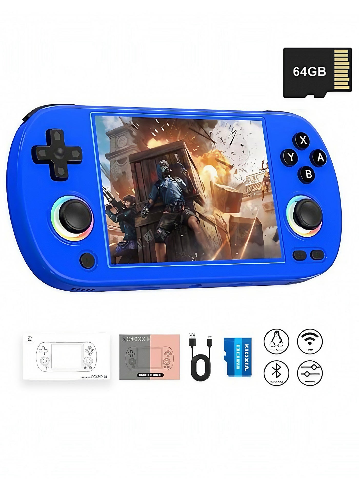 RG40XX H Retro Handheld Game Consoles 64 TF…