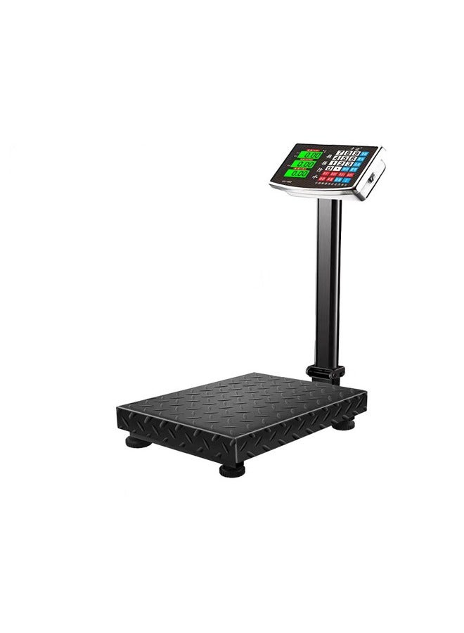 Compare Digital Platform Weighing Scale  150kg Capacity, 50g Accuracy, HeavyDuty Metal Platform at KSA Price