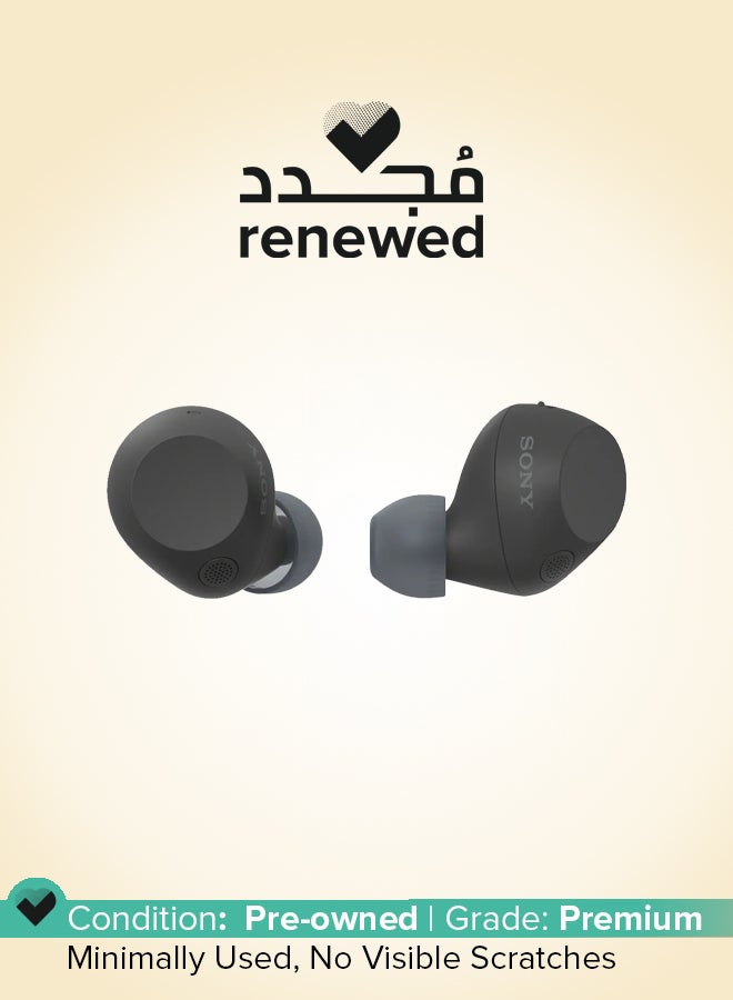 Compare Renewed  WFC710N Wireless NoiseCanceling Earbuds black at KSA Price