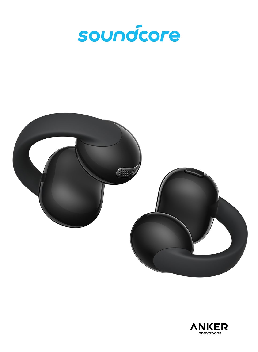 Compare Soundcore C50i by Anker, OpenEar Headphones, ClipOn Earbuds, UltraComfort, FlexiClip Design, 12mm Drivers for Powerful Bass, AI Clear Calls, 28H Playtime, Secure Fit, HiRes, IP55, Bluetooth 6.0 black at KSA Price