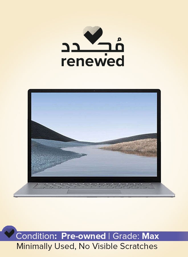 Compare Renewed  Surface Laptop 3 Touchscreen Laptop With 15inch Display,Core i7 Processor,10th Gen16GB RAM256GB SSDIntel Iris Plus Graphics black at KSA Price