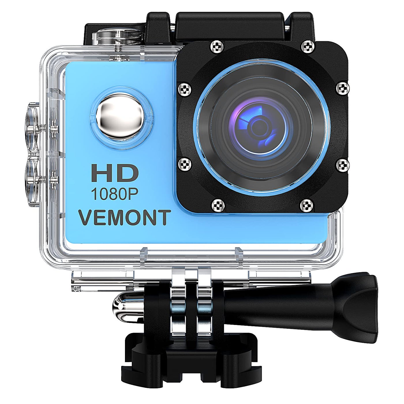 VEMONT Action Camera, 1080P 12MP Sports Camera Full…