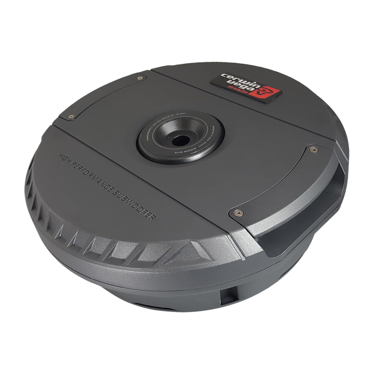 Compare CERWIN Vega 600watt Passive Spare Tire Application Subwoofers Series VS12SHGrayBlack at KSA Price