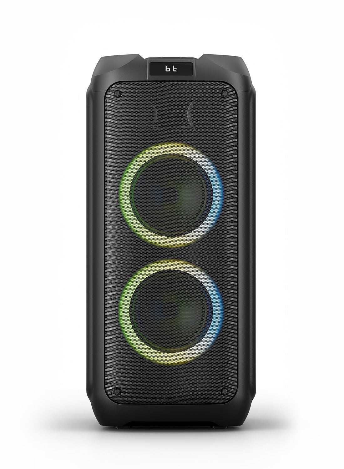 Compare Philips TAX4509 HighWatt Party Speaker | Thunderous Bass, 360° LEDs, Bluetooth, Mic & Guitar Input | Ultimate Portable DJ & Karaoke Sound System Black at KSA Price