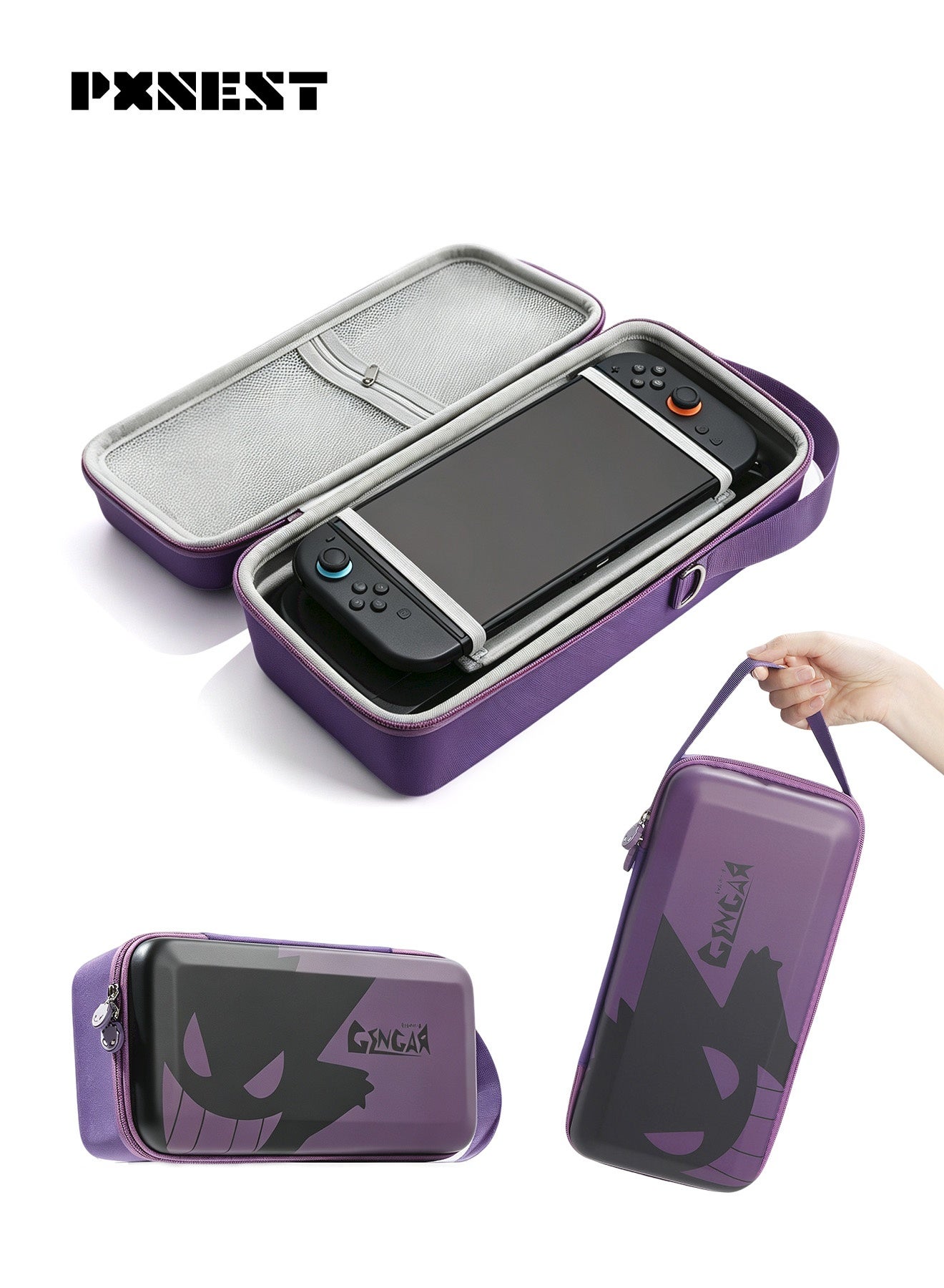 Carrying Case for Nintendo Switch 2, GENGAR…